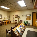 Spacious waiting room