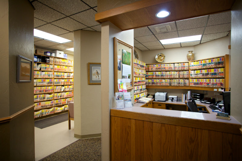 Front administrative office
